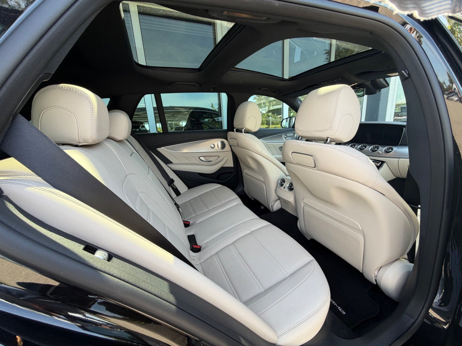 Sort Mercedes E63 fra 2018