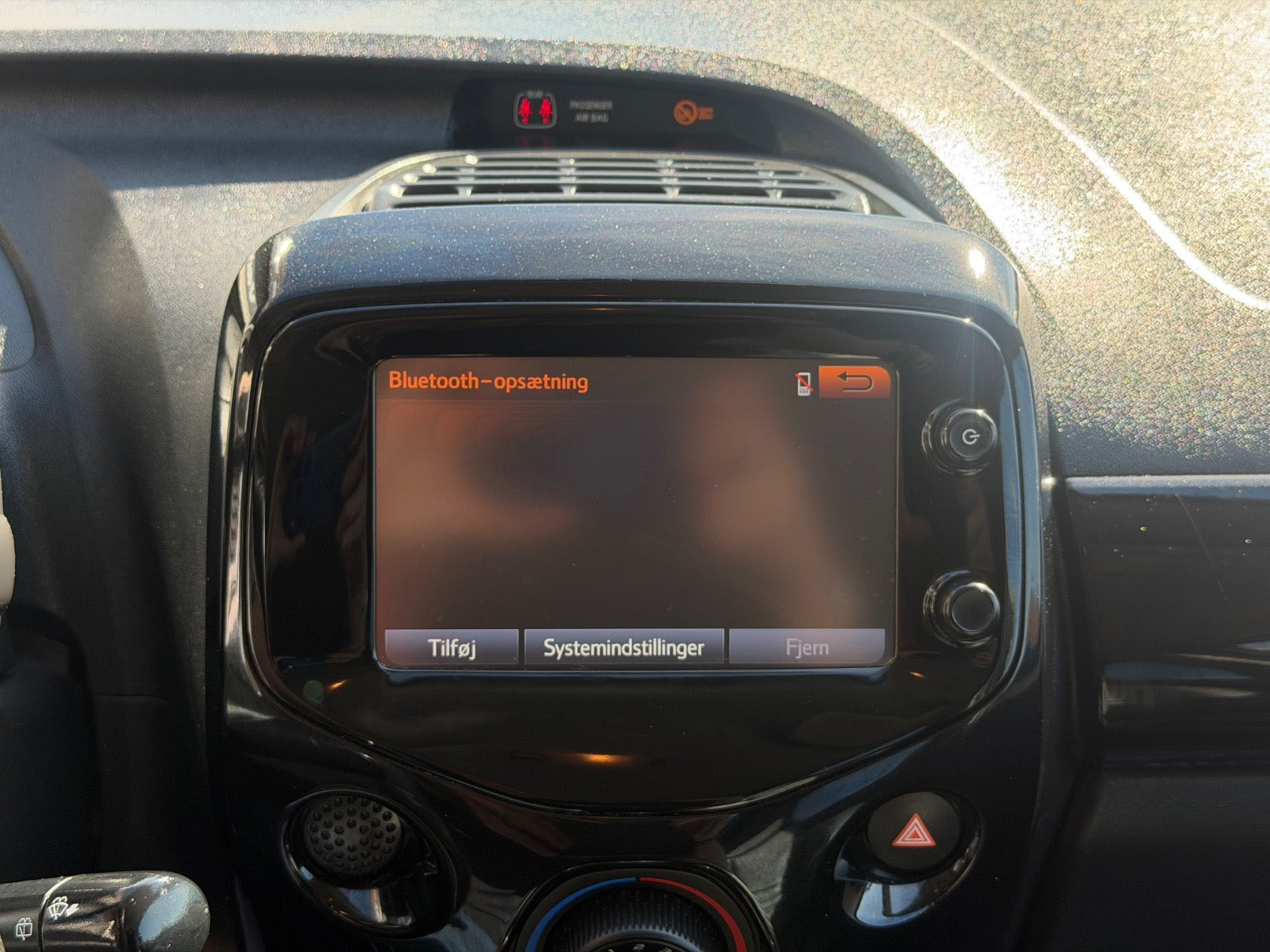 Hvid Toyota Aygo fra 2015