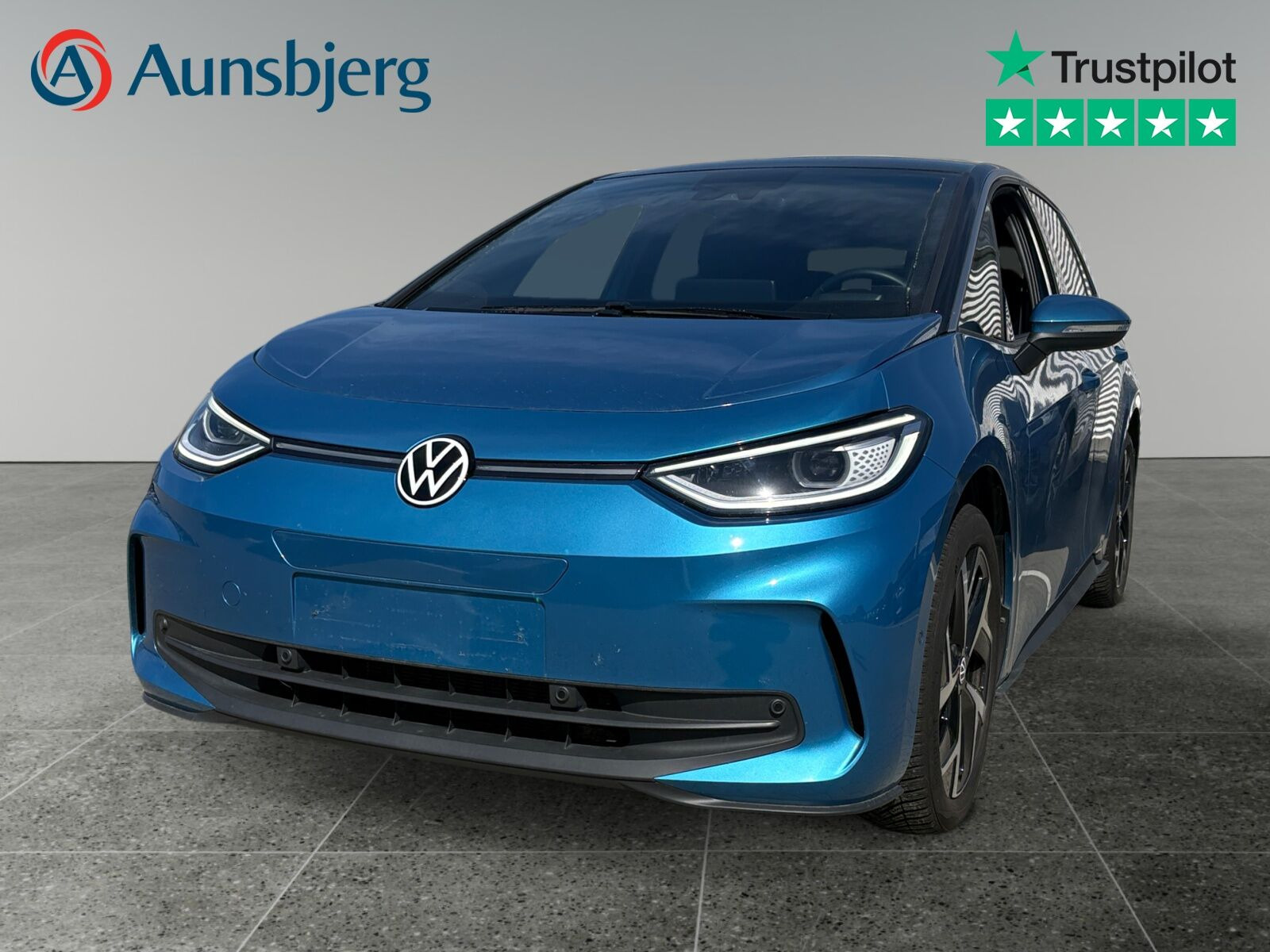 Blå VW ID.3 fra 2024
