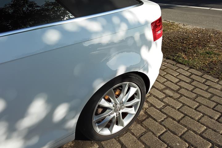 Hvid Audi A3 Cabriolet fra 2013