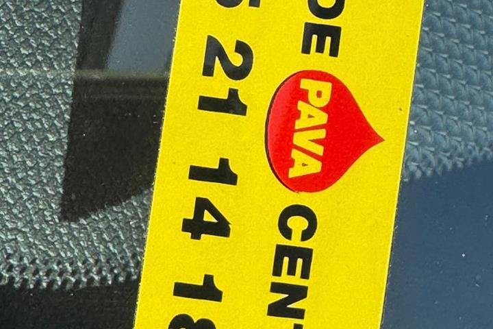 Blå Opel Corsa fra 2020