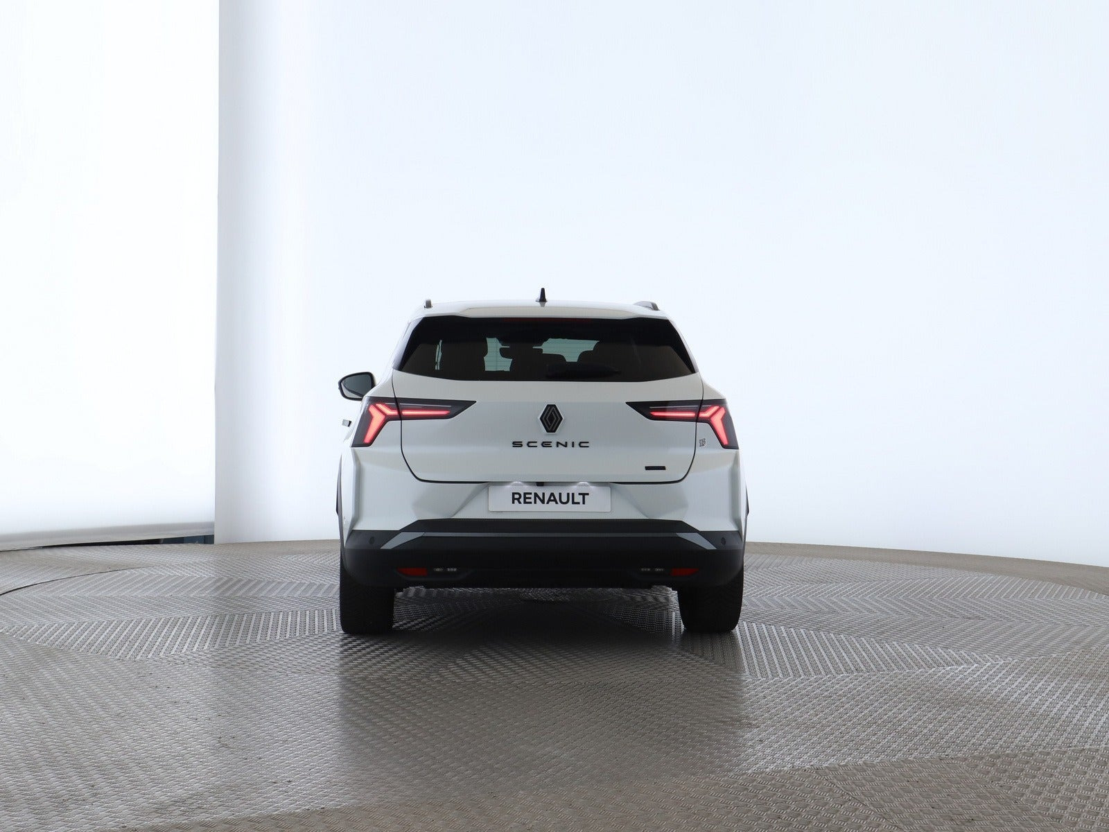 Hvid Renault Scenic E-Tech fra 2026