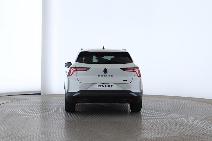 Hvid Renault Scenic E-Tech fra 2026