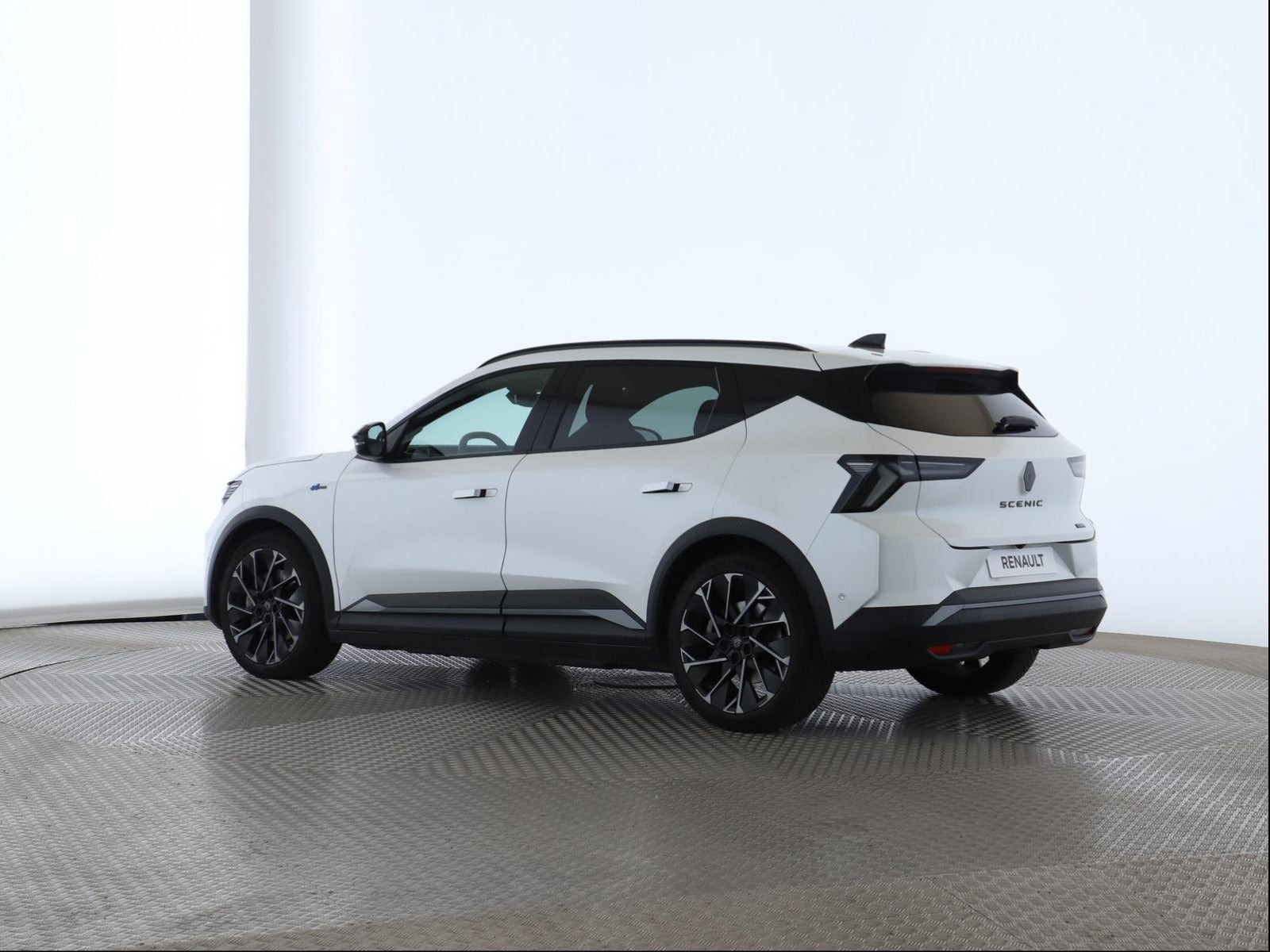 Hvid Renault Scenic E-Tech fra 2026
