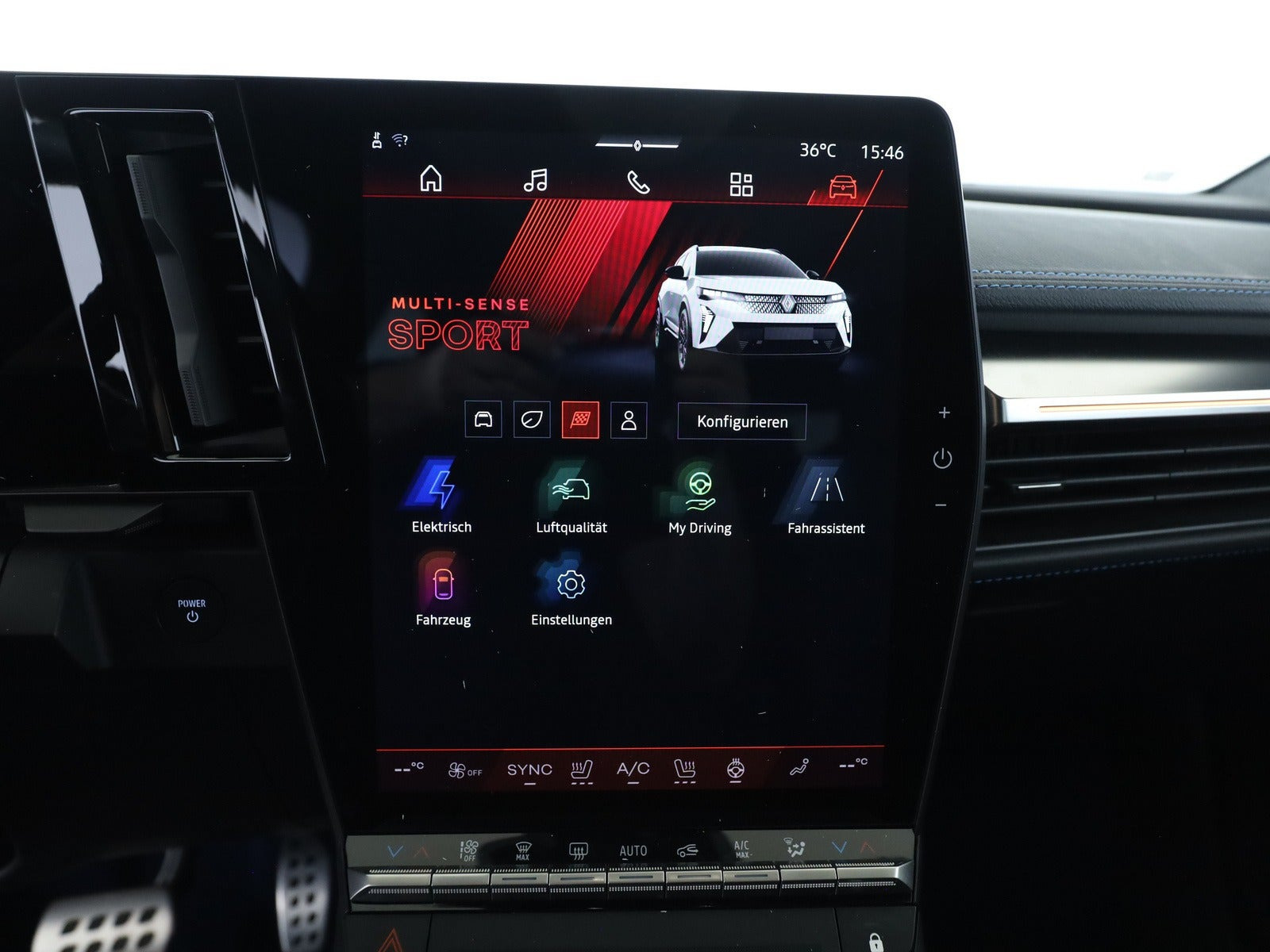 Hvid Renault Scenic E-Tech fra 2026