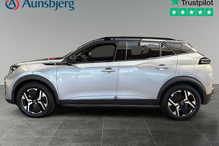 Sølv Peugeot e-2008 fra 2025
