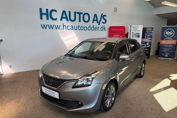 Grå Suzuki Baleno fra 2018