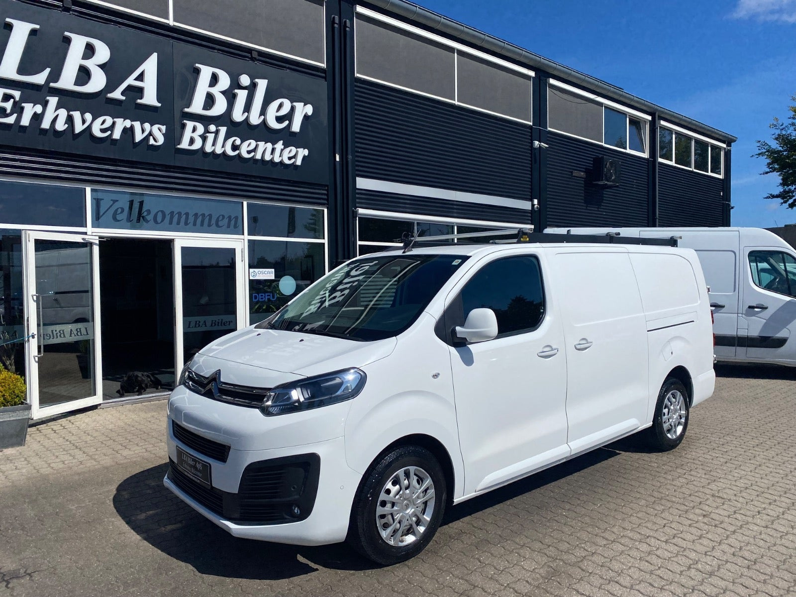 Hvid Citroën Jumpy fra 2021