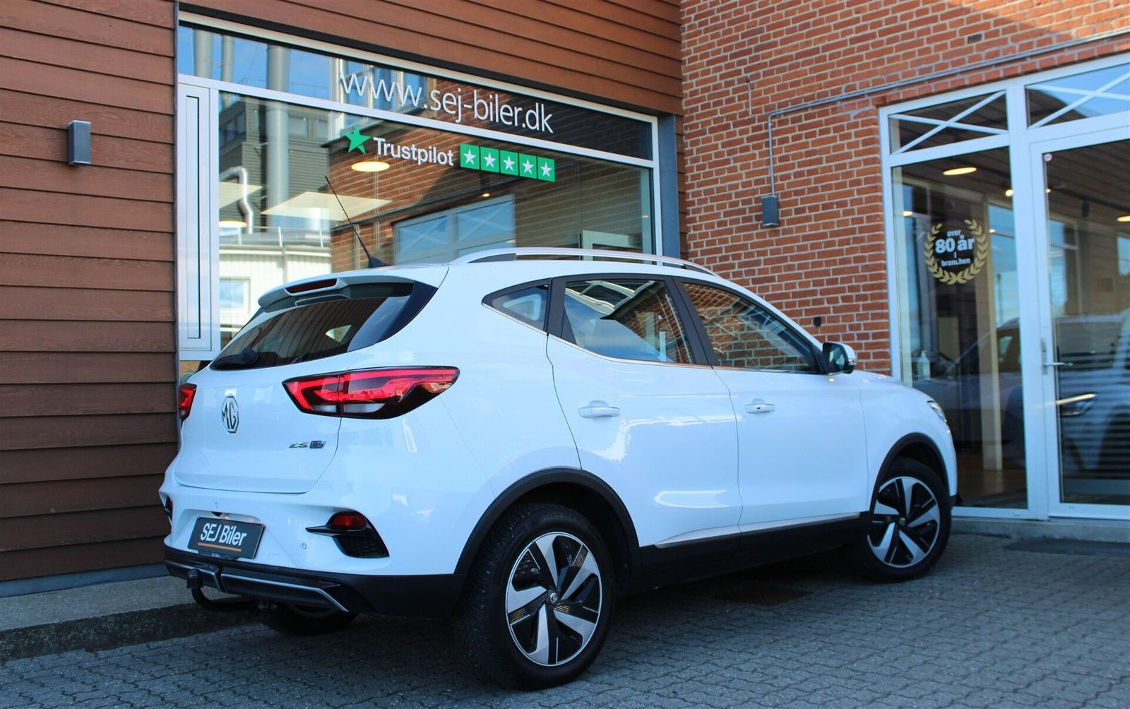Hvid MG ZS fra 2022