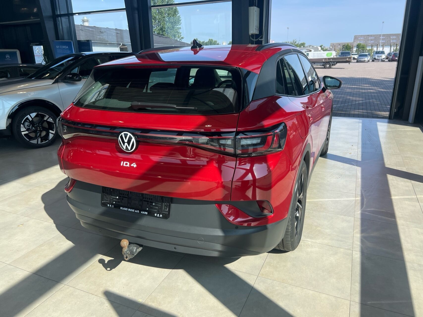 Rød VW ID.4 fra 2023