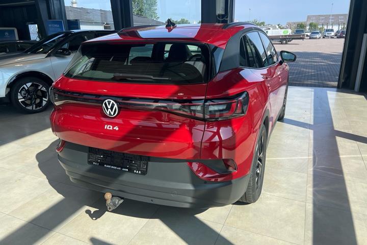 Rød VW ID.4 fra 2023