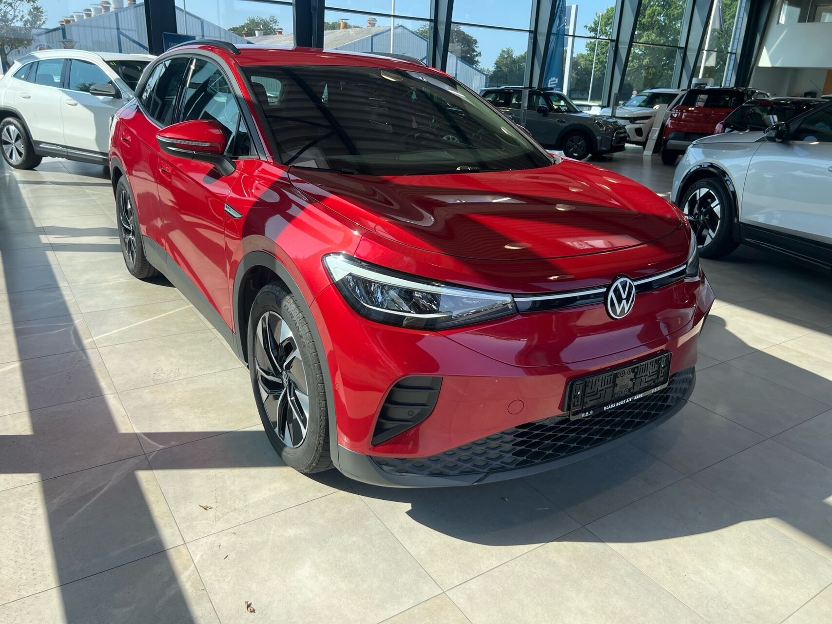 Rød VW ID.4 fra 2023