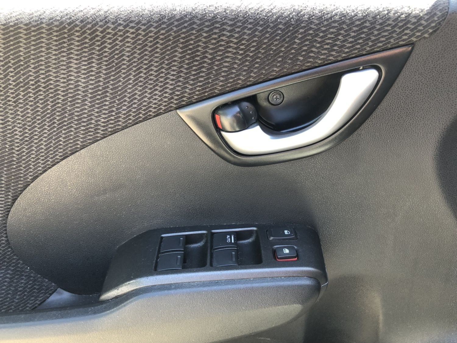 Hvid Honda Jazz fra 2013