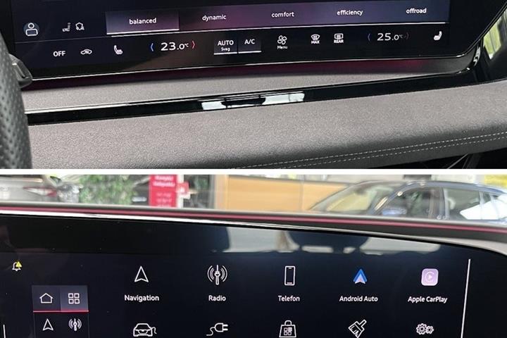 Sort Audi SQ6 e-tron fra 2025