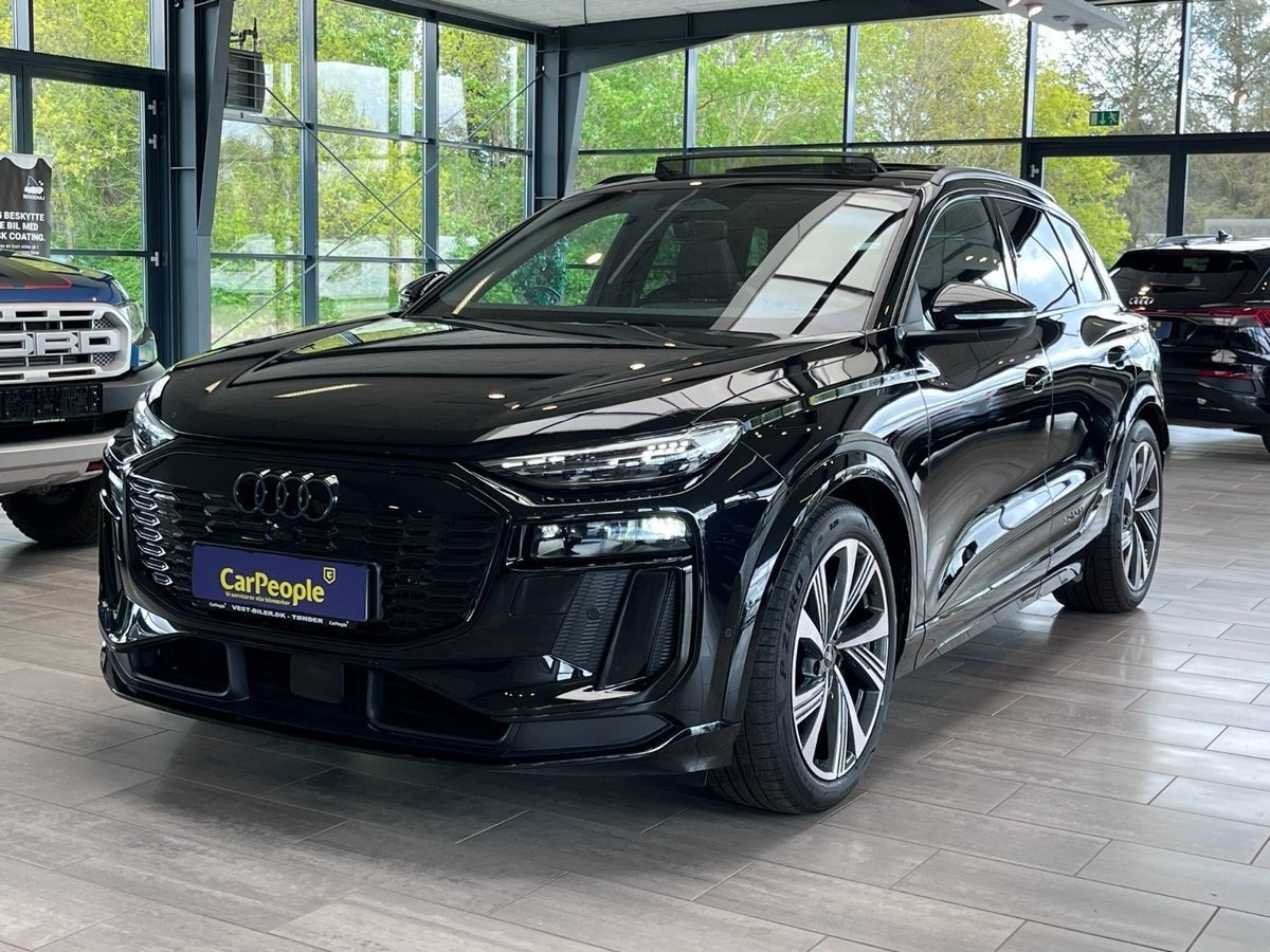 Sort Audi SQ6 e-tron fra 2025