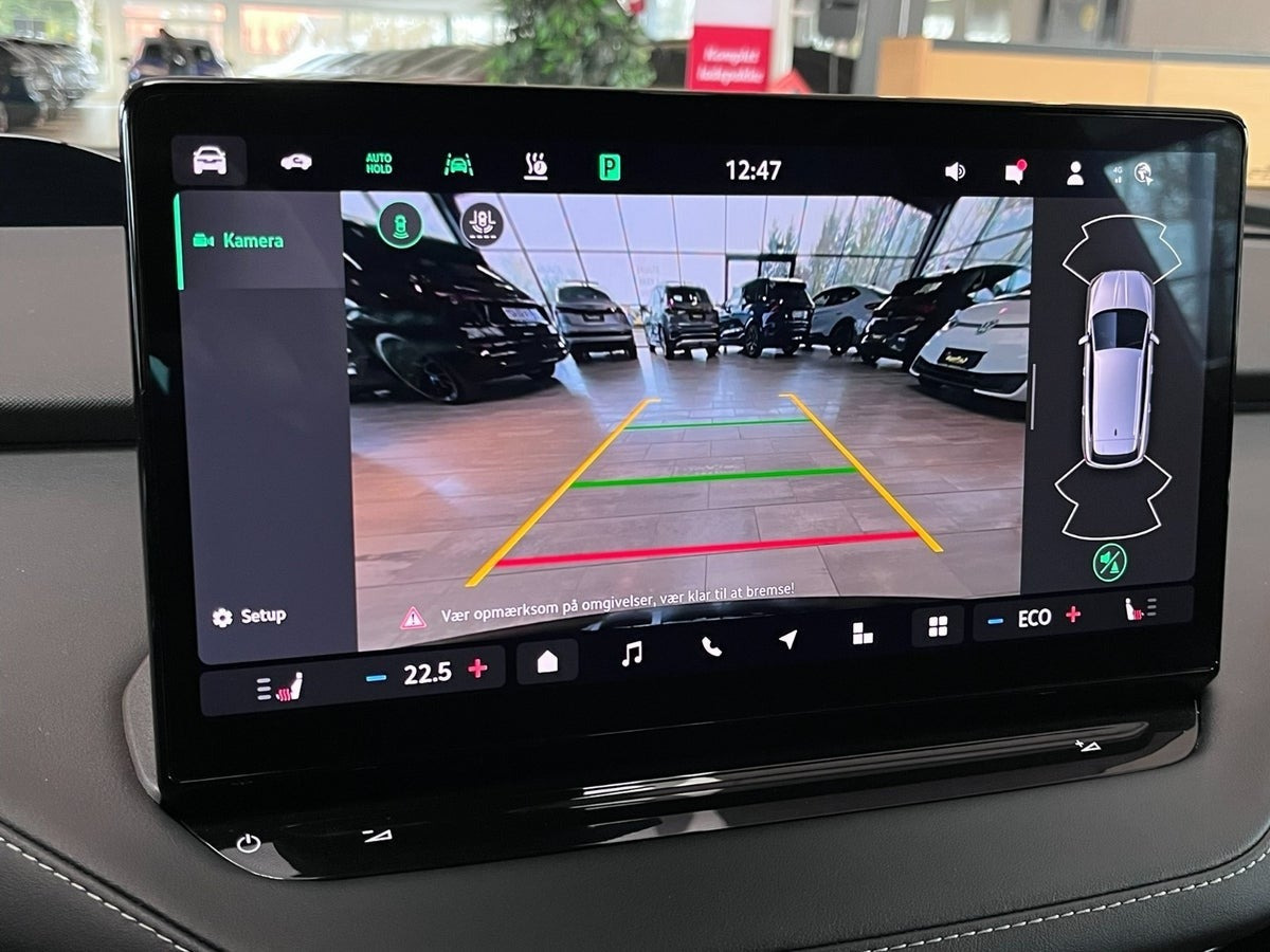 Sort Skoda Enyaq fra 2024