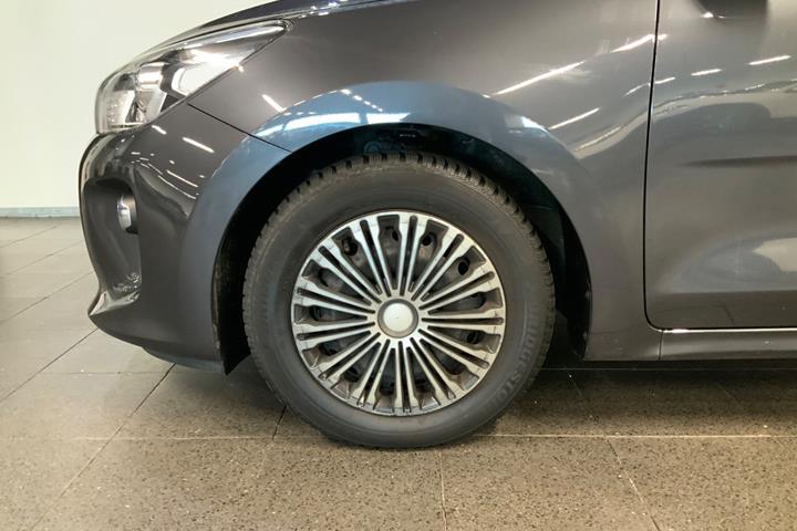 Grå Kia Rio fra 2018