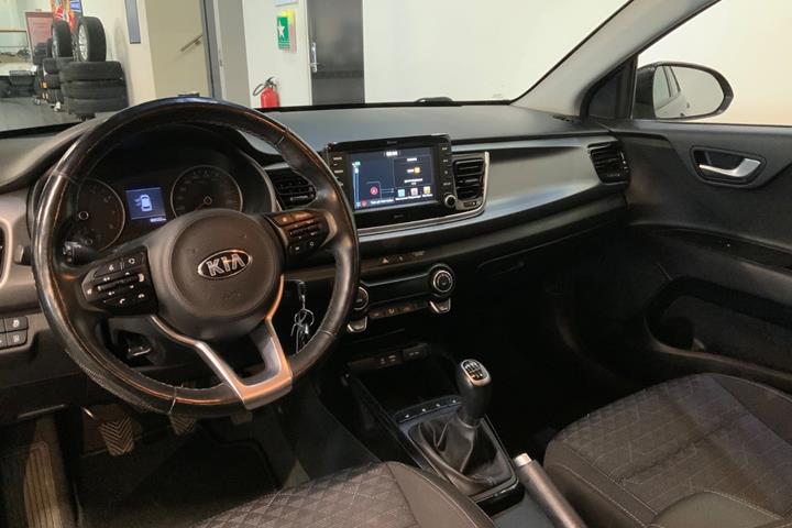 Grå Kia Rio fra 2018