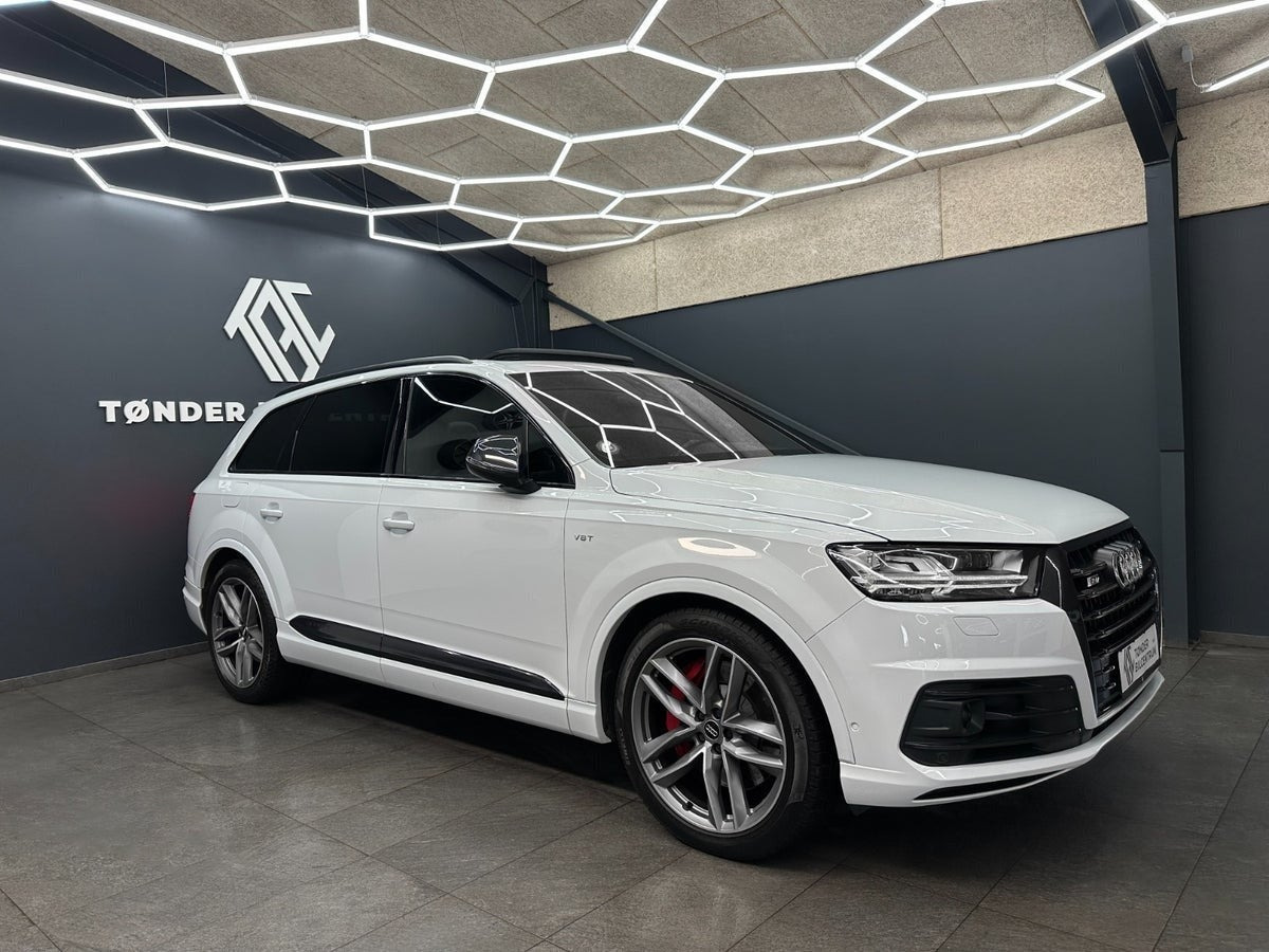Hvid Audi SQ7 fra 2016