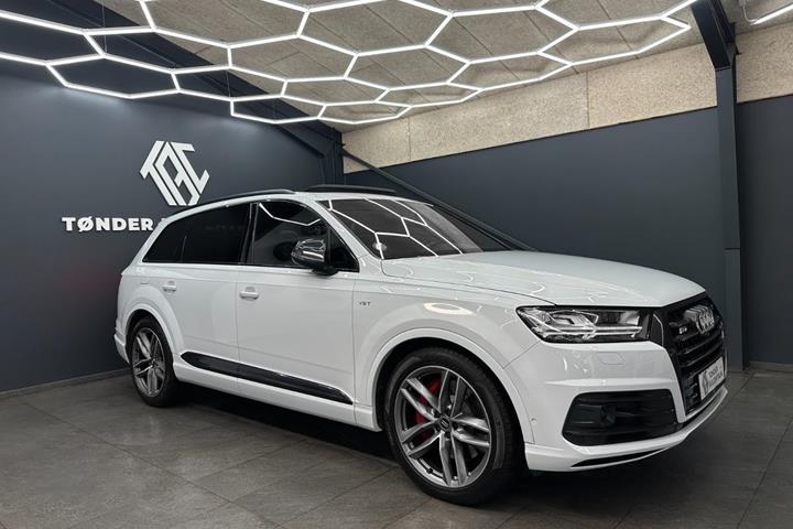 Hvid Audi SQ7 fra 2016