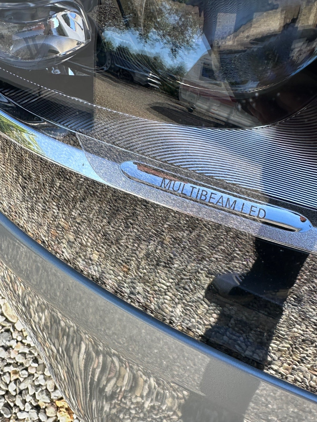 Grå Mercedes S560 fra 2017