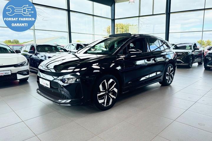 Sort Skoda Enyaq fra 2026