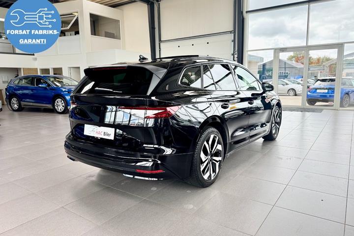 Sort Skoda Enyaq fra 2026