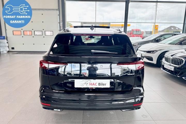 Sort Skoda Enyaq fra 2026