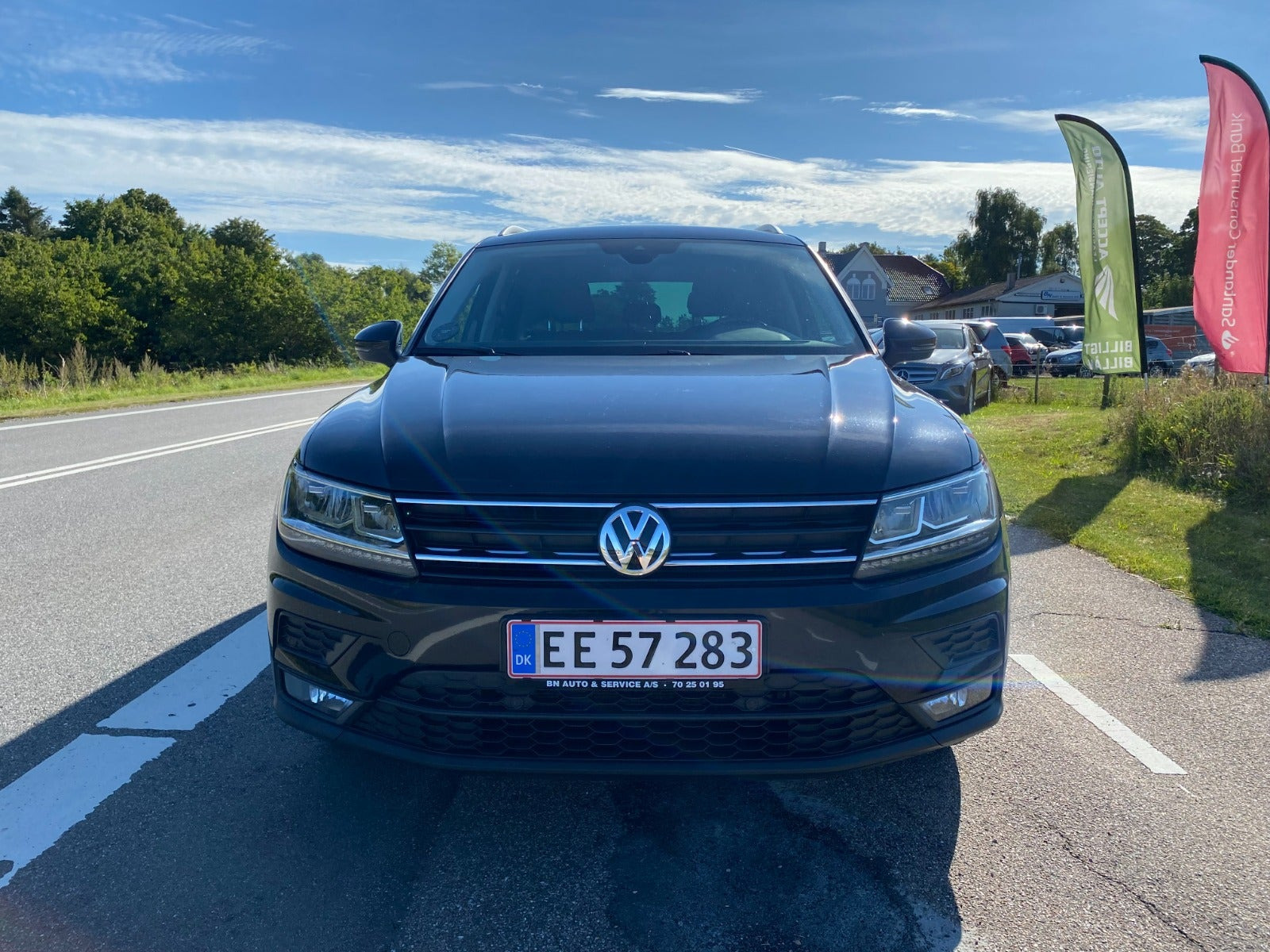 Sort VW Tiguan fra 2019