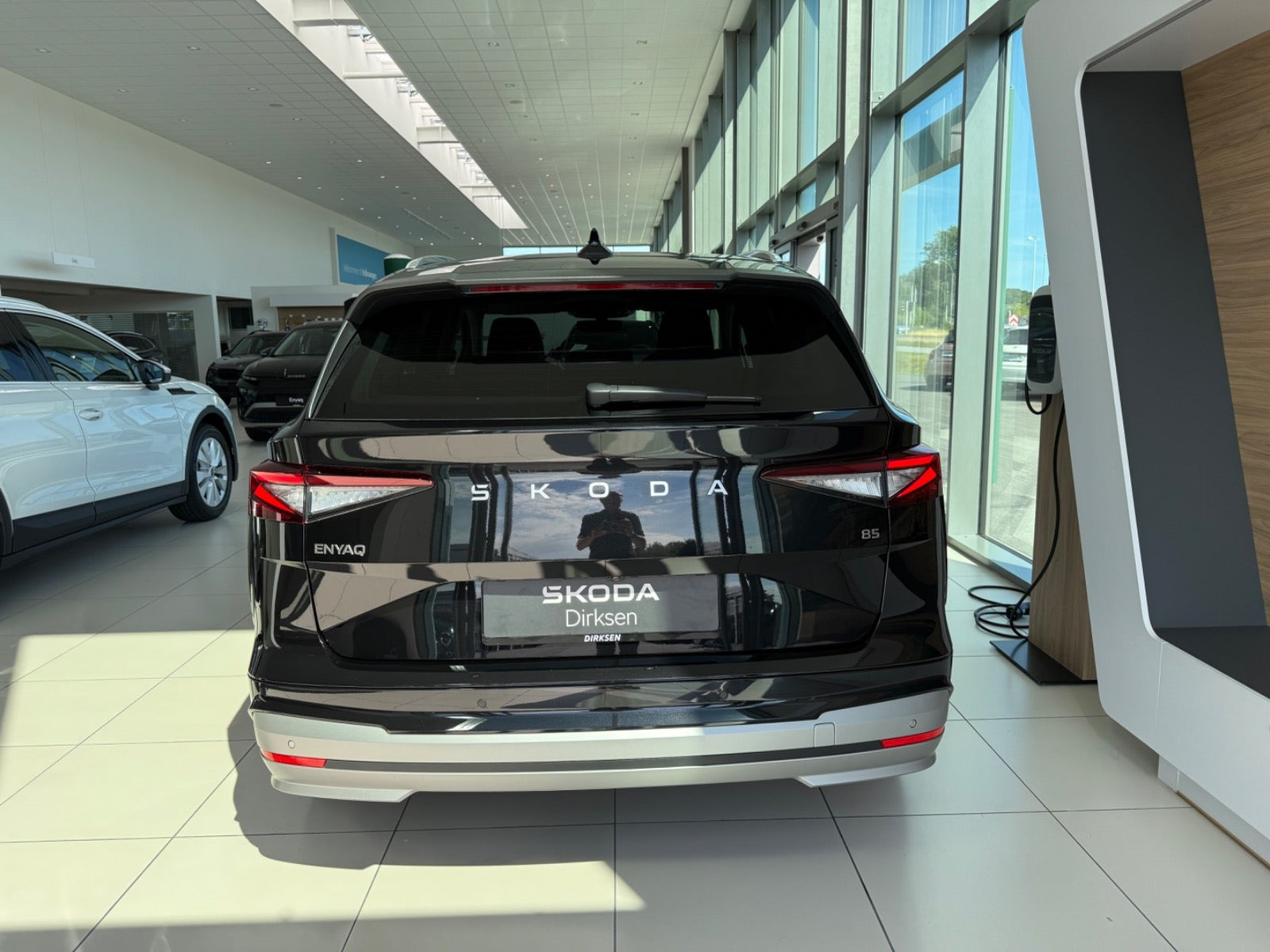 Sort Skoda Enyaq fra 2027