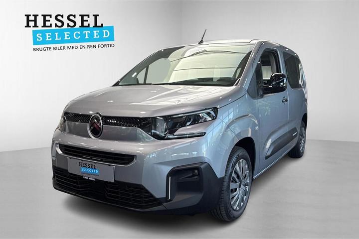 Grå Citroën ë-Berlingo fra 2025 set udefra