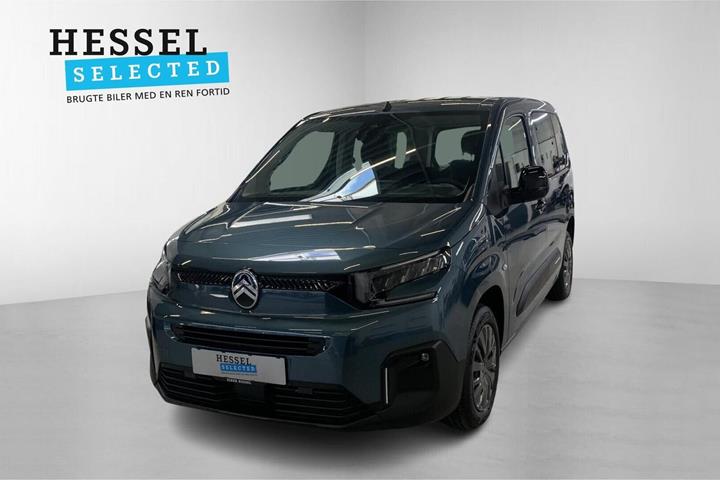 Blå Citroën ë-Berlingo fra 2025