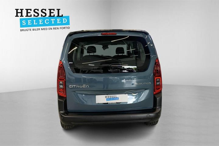 Blå Citroën ë-Berlingo fra 2025