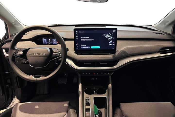 Grå Skoda Enyaq fra 2026