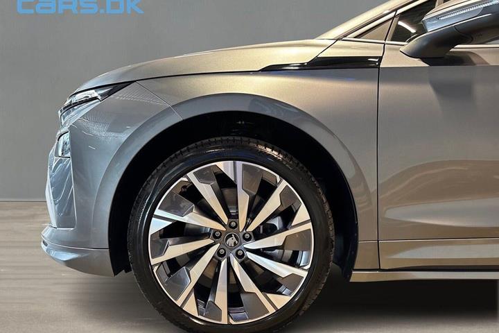 Grå Skoda Enyaq fra 2026