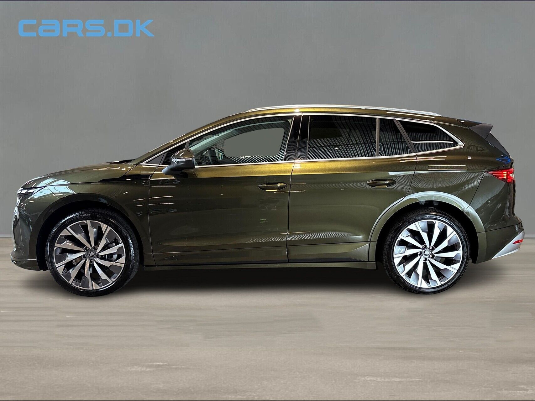 Grøn Skoda Enyaq fra 2026