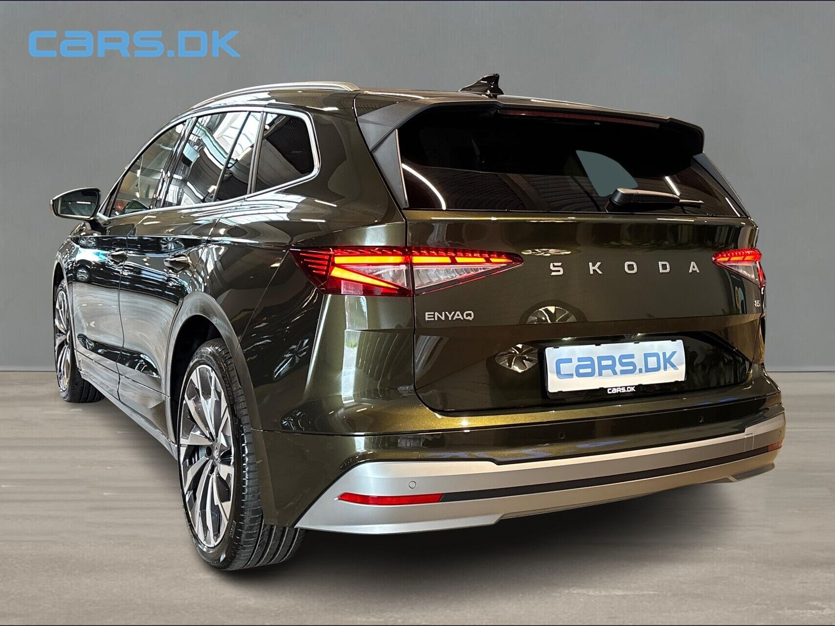 Grøn Skoda Enyaq fra 2026