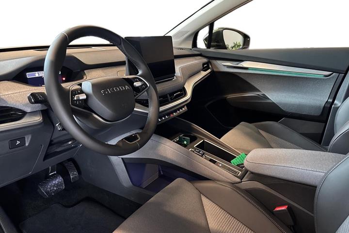 Grøn Skoda Enyaq fra 2026