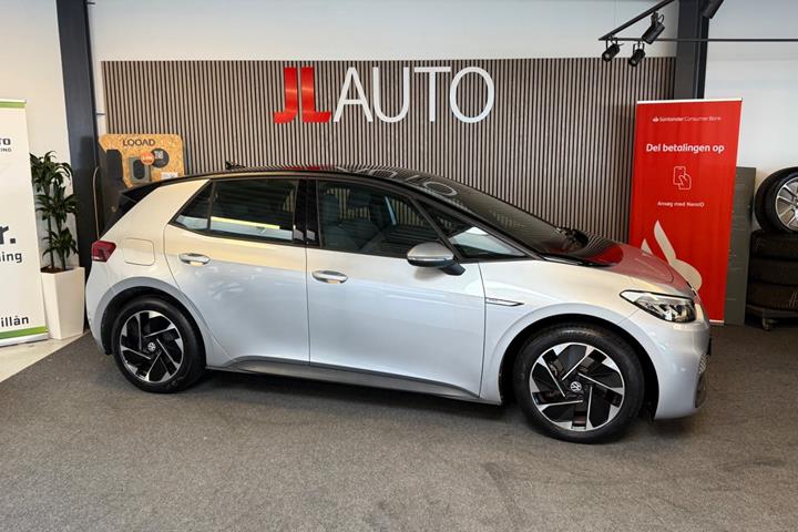 Sølv VW ID.3 fra 2021