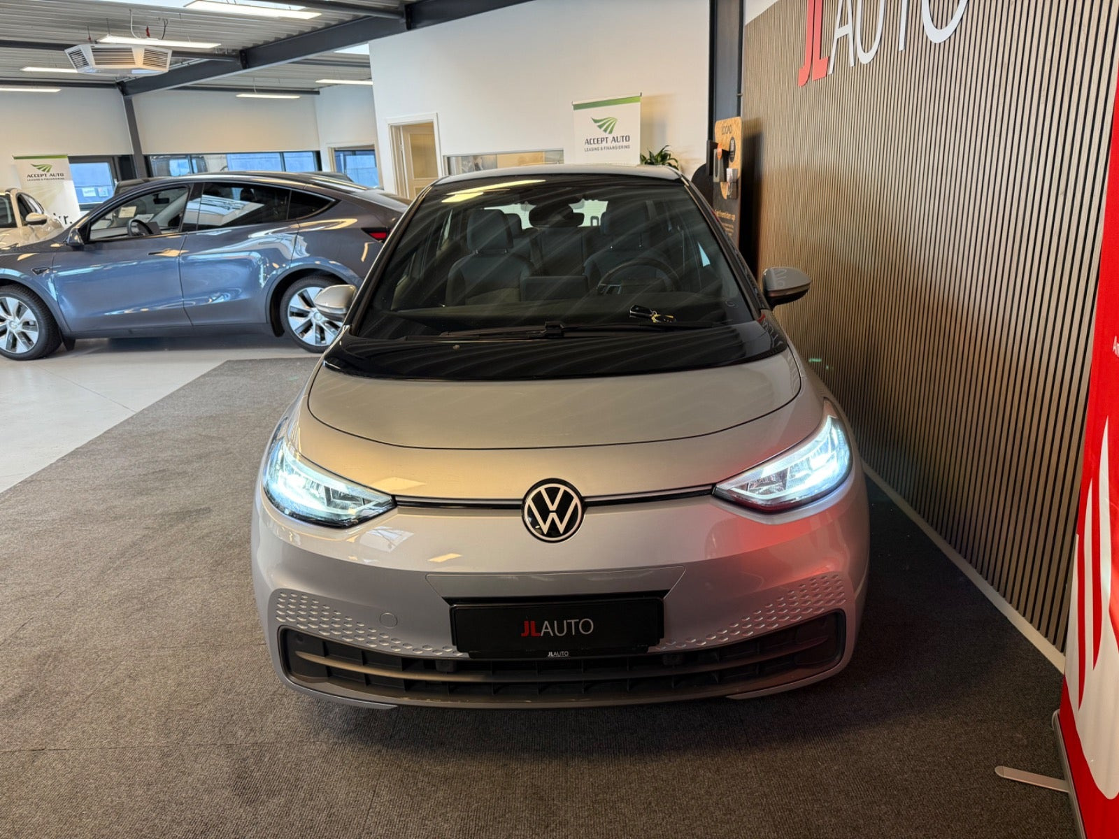 Sølv VW ID.3 fra 2021