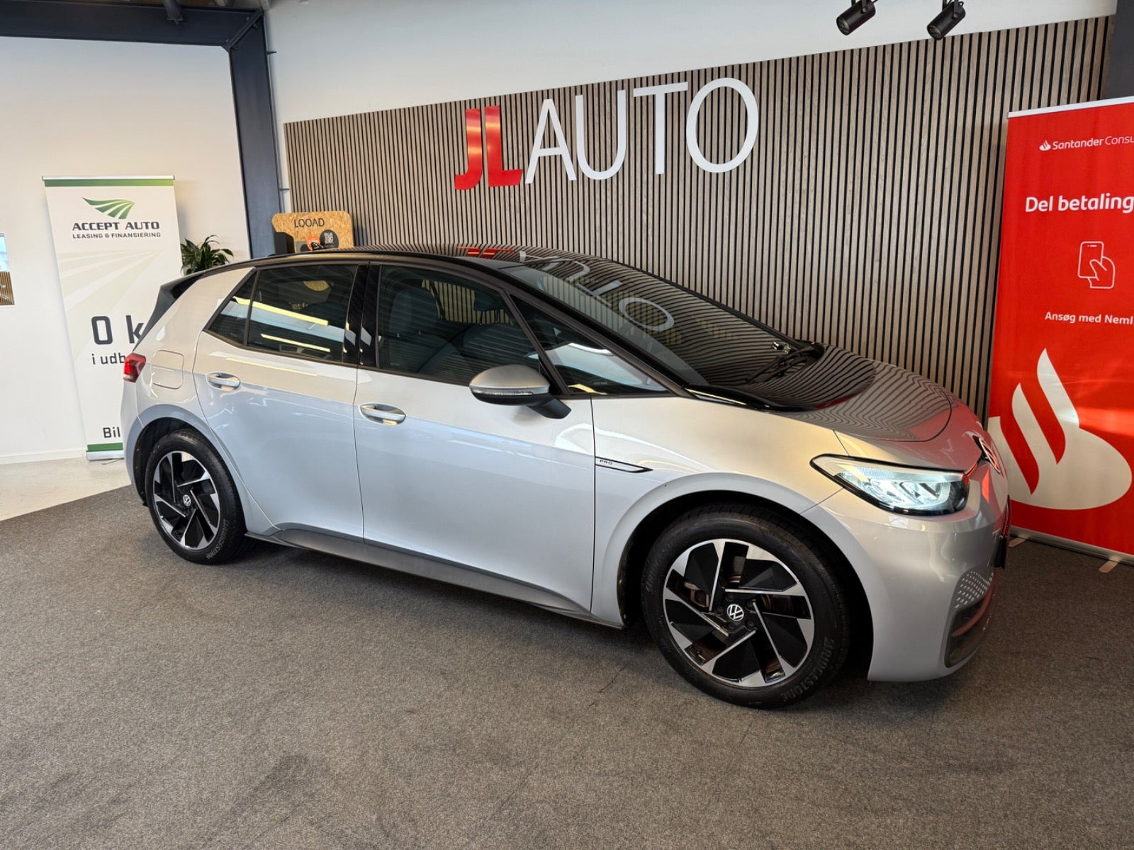 Sølv VW ID.3 fra 2021