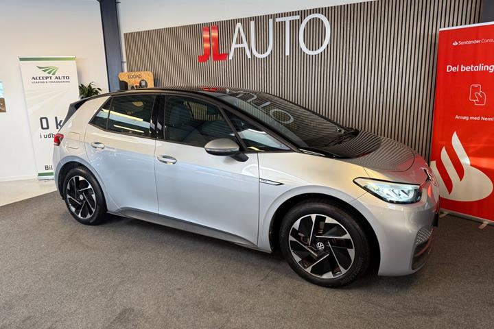Sølv VW ID.3 fra 2021