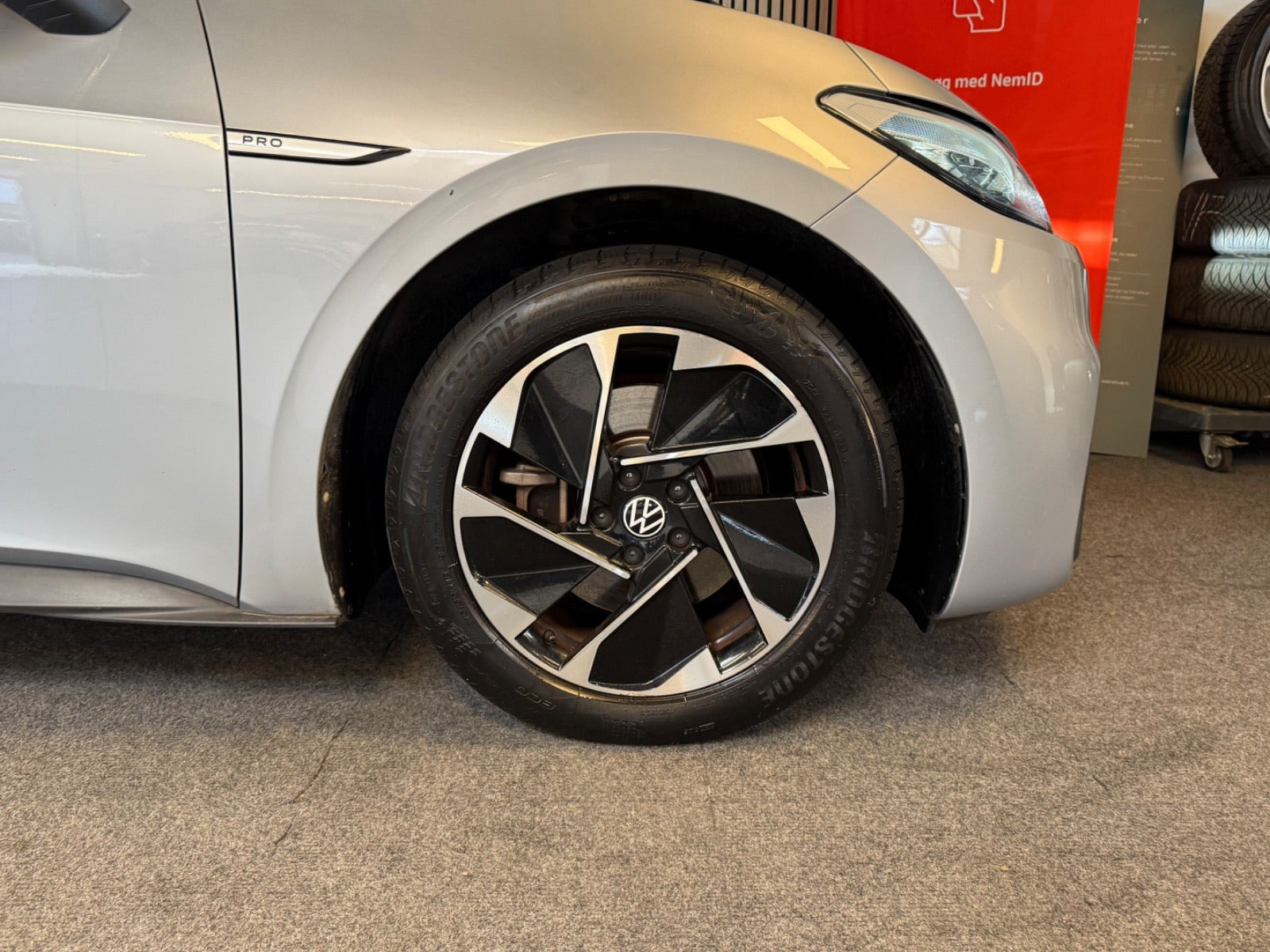 Sølv VW ID.3 fra 2021