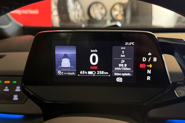 Sølv VW ID.3 fra 2021