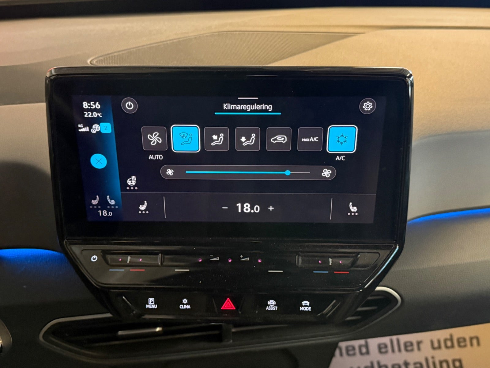 Sølv VW ID.3 fra 2021