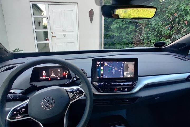 Hvid VW ID.4 fra 2021