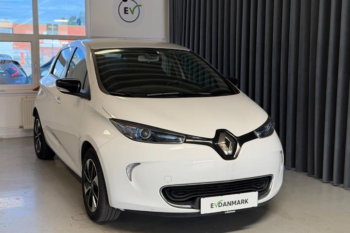 Hvid Renault Zoe fra 2019