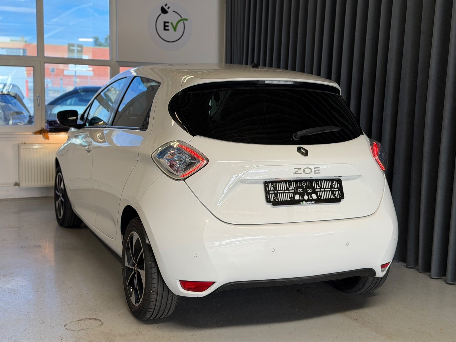 Hvid Renault Zoe fra 2019