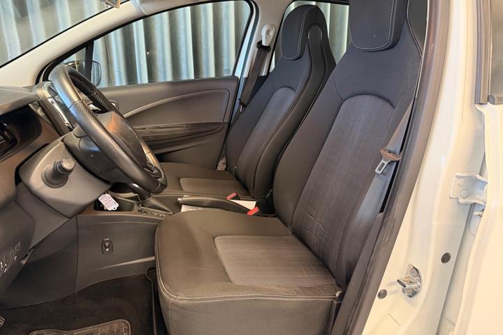 Hvid Renault Zoe fra 2019