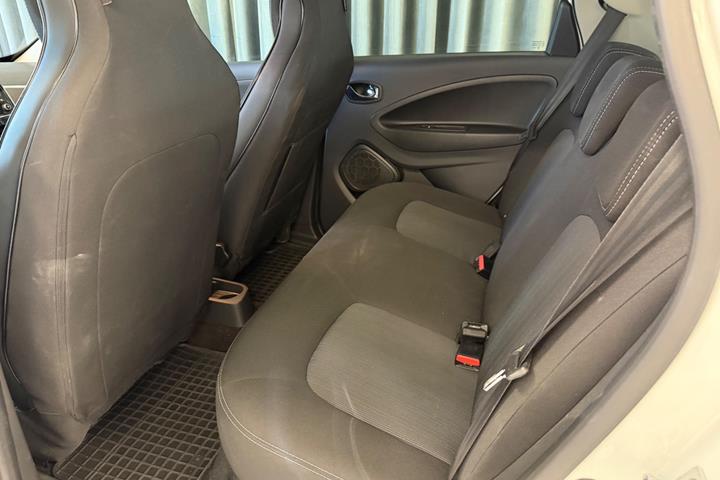 Hvid Renault Zoe fra 2019